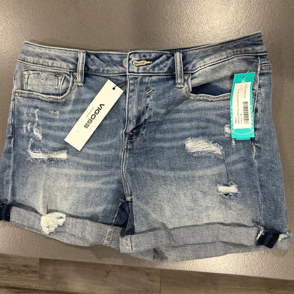 Vigoss Blue Jean Shorts for Women